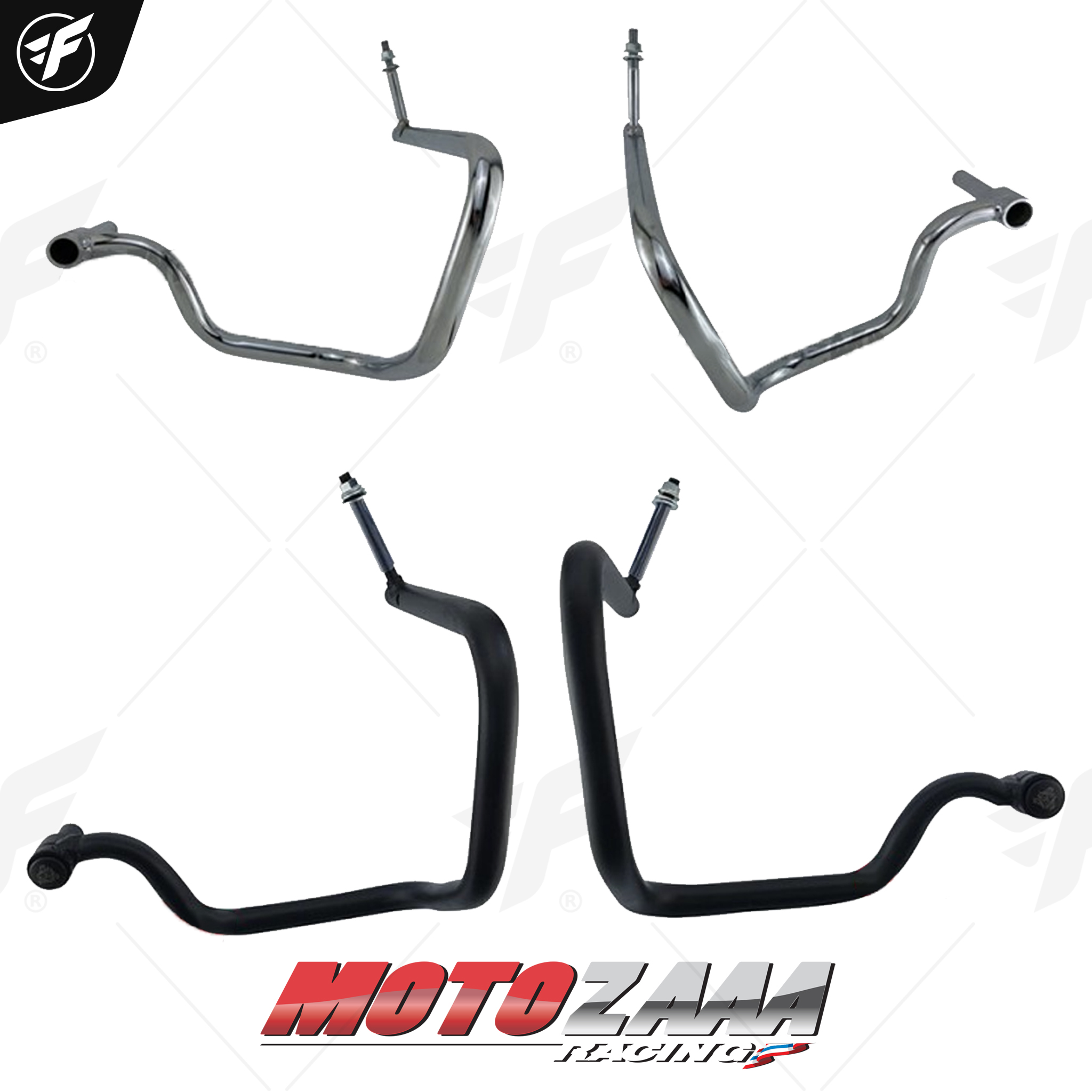 แคชบาร์ Honda Monkey125 MotoZaaa Engine Sliders Guards Crash Protectors