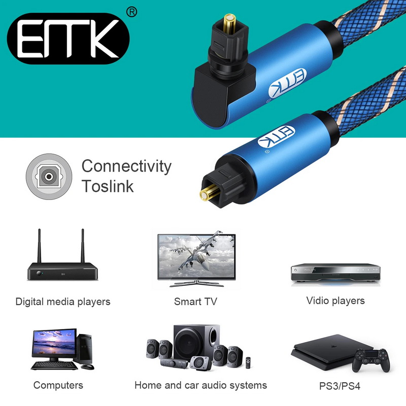 ERTK AngleTwistOptical สาย Optical สำหรับเครื่องเสียง ประกันศูนย์ไทย