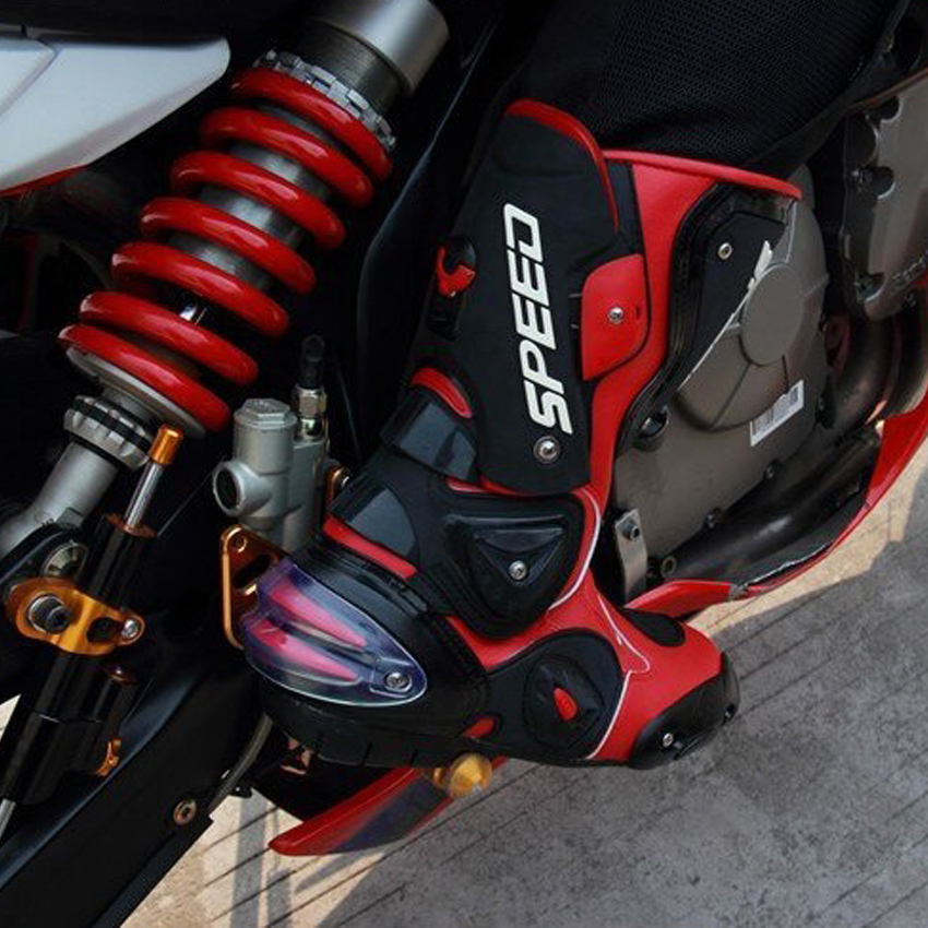 รองเท้าขี่มอเตอร์ไซค์ รองเท้าขับมอไซค์ รองเท้าขับbigbike รองเท้า Pro-Biker Speed B1001 ข้อยาว