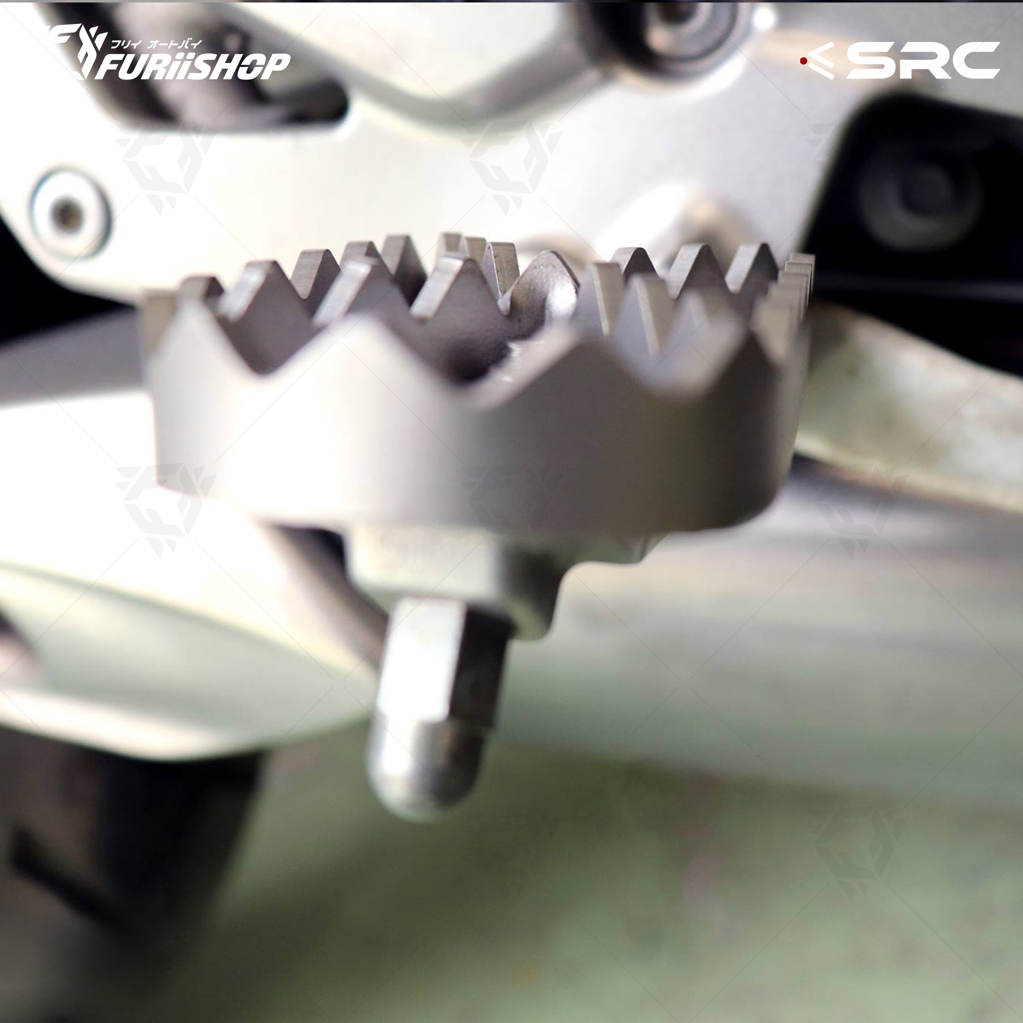 พักเท้าหนาม SRC For KAWASAKI VERSYS X 300