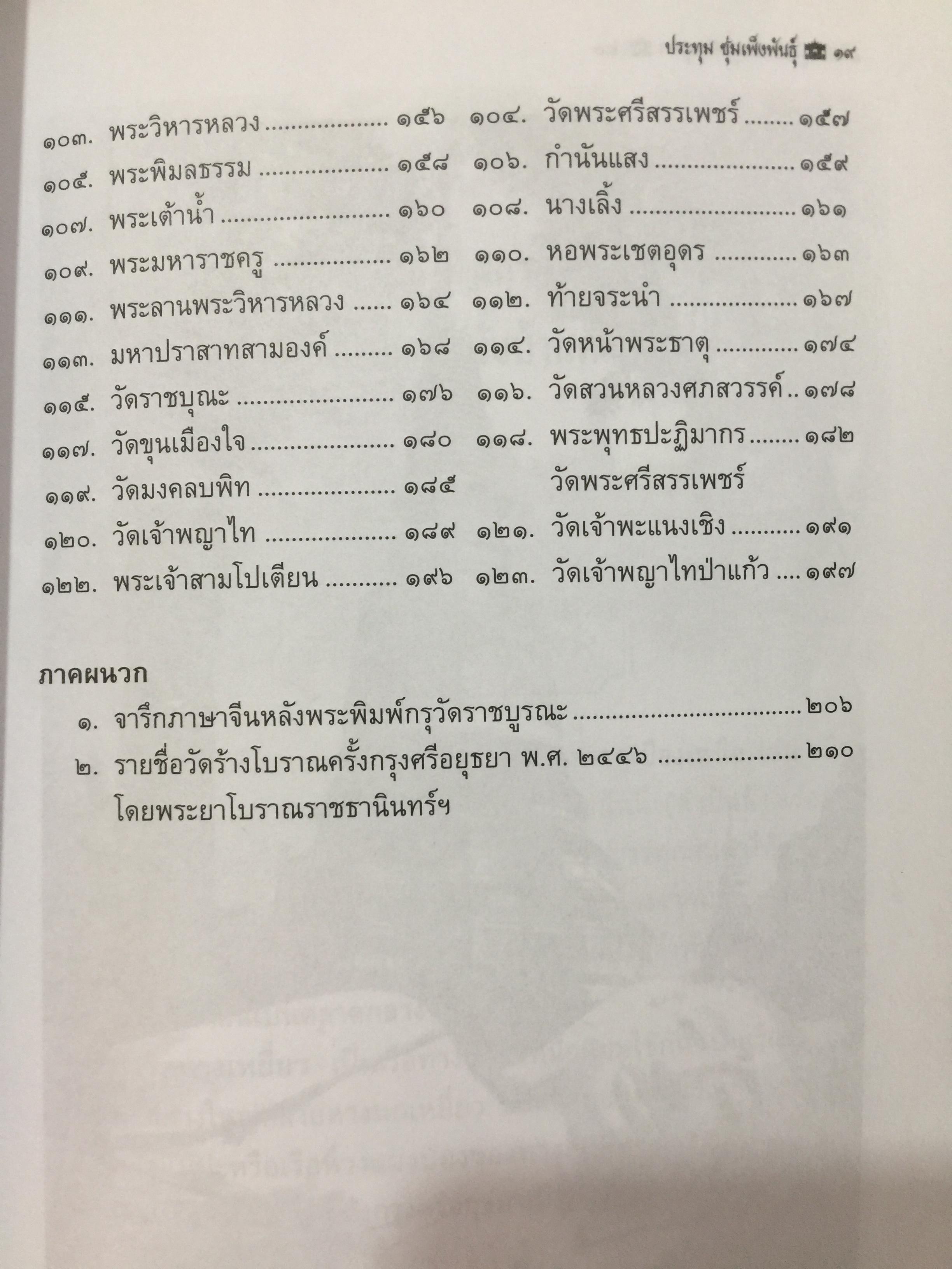 อธิบายภูมิสถาบ กรุงศรีอยุธยา 417 ปีแลหลังครั้งบ้านเมืองดี. ผู้เขียนและถ่ายภาพ ประทุม ชุ่มเพ็งพันธุ์. 0 กก.