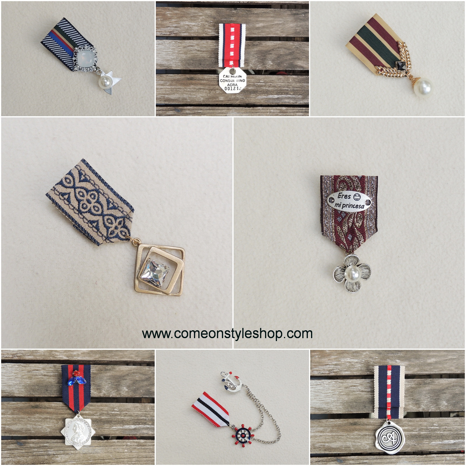 เข็มกลัดยศทหาร เข็มกลัดแฟชั่นยศทหาร military brooch 
