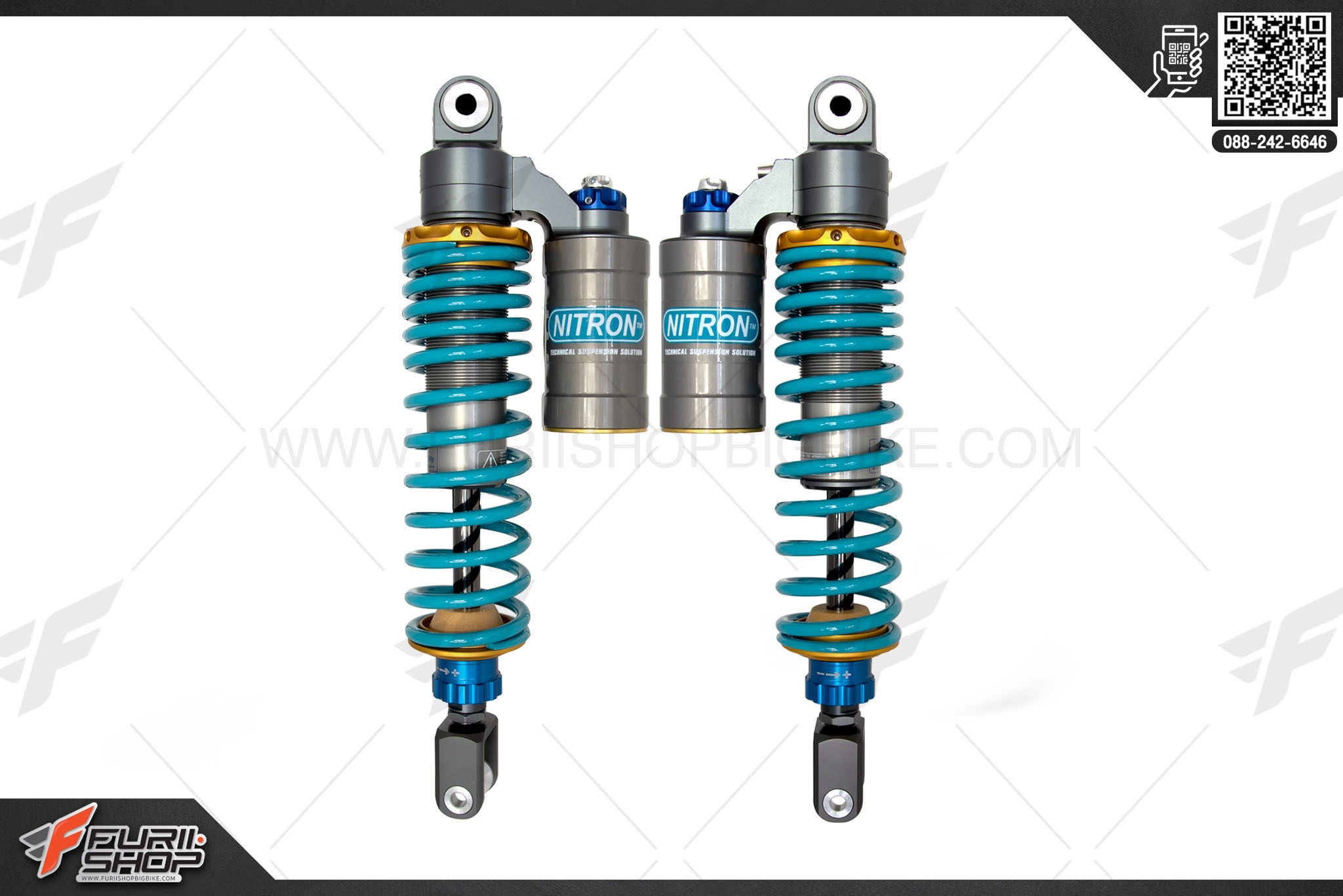 โช๊คหลังมอเตอร์ไซค์ บิ๊กไบค์ NITRON X-MAX300