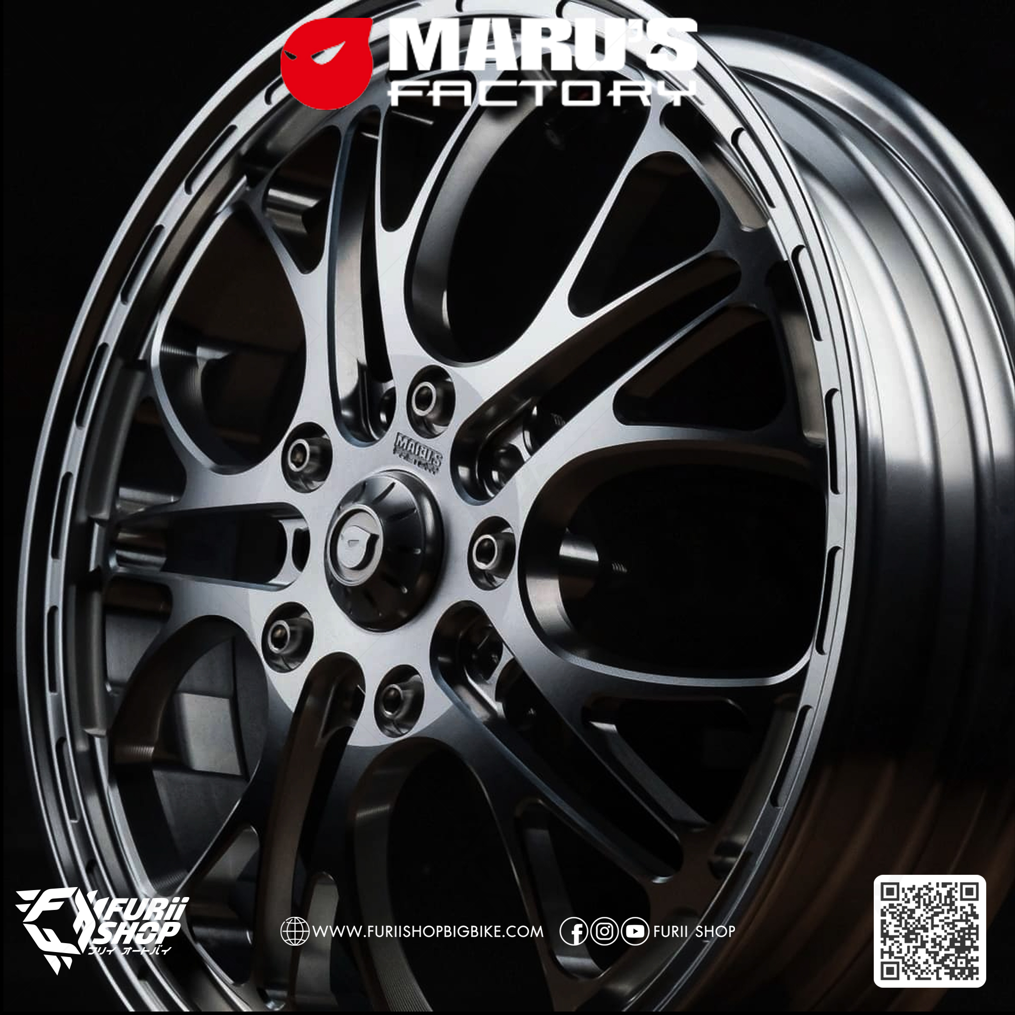 ล้อ W223 12 นิ้ว W225 wheel 12 inc. Maru's For Vespa