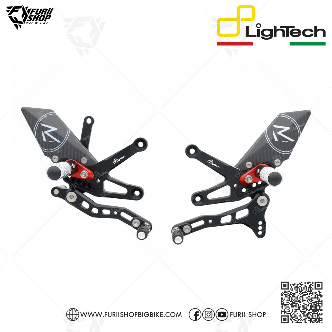 เกียร์โยง Lightech Rearsets R Version : for Kawasaki ZX6R 2019-2020