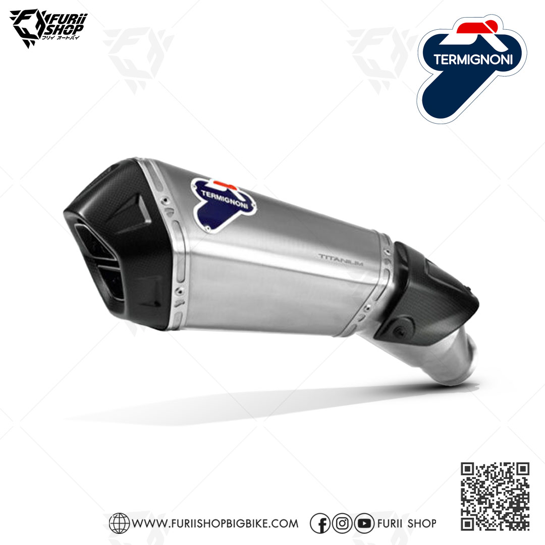 ท่อมอเตอร์ไซค์ Termignoni Slip on : for Ducati Hypermotard 821 & Hyperstrada 821 & Hypermotard 939 2016
