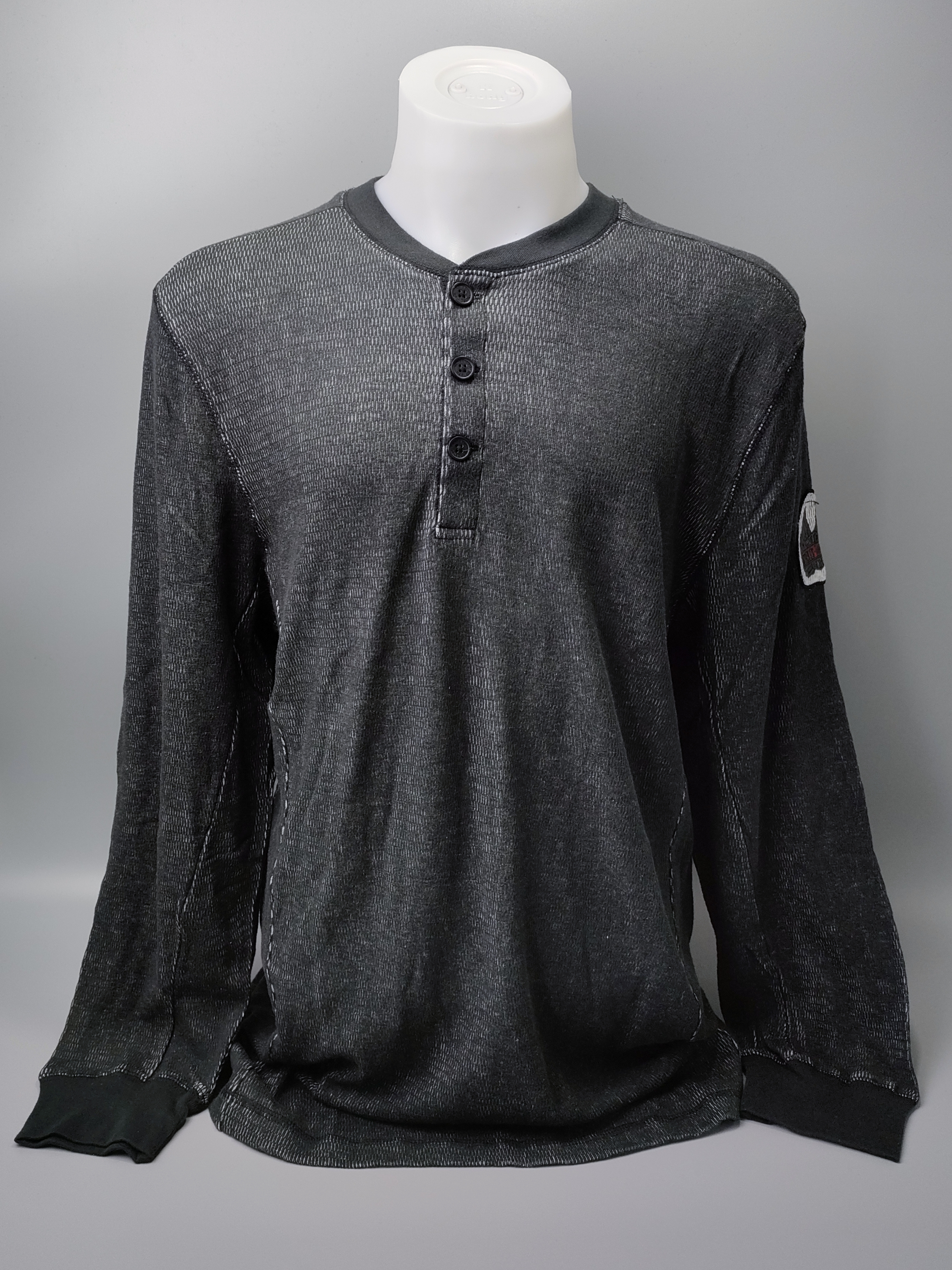 เสื้อแขนยาวไหมพรม H-D M,L,XL,XXL