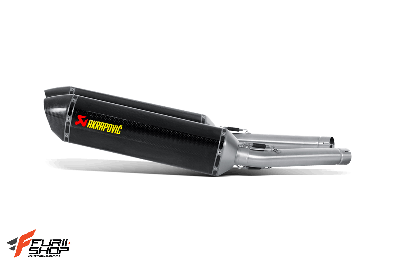 ท่อมอเตอร์ไซค์ AKRAPOVIC CARBON SLIP-ON FOR SUZUKI HAYABUSA ท่อแต่ง ท่อสูตร ท่อบิ๊กไบค์ ท่อBigbike ท่อไอเสีย เอ็กพอร์ต