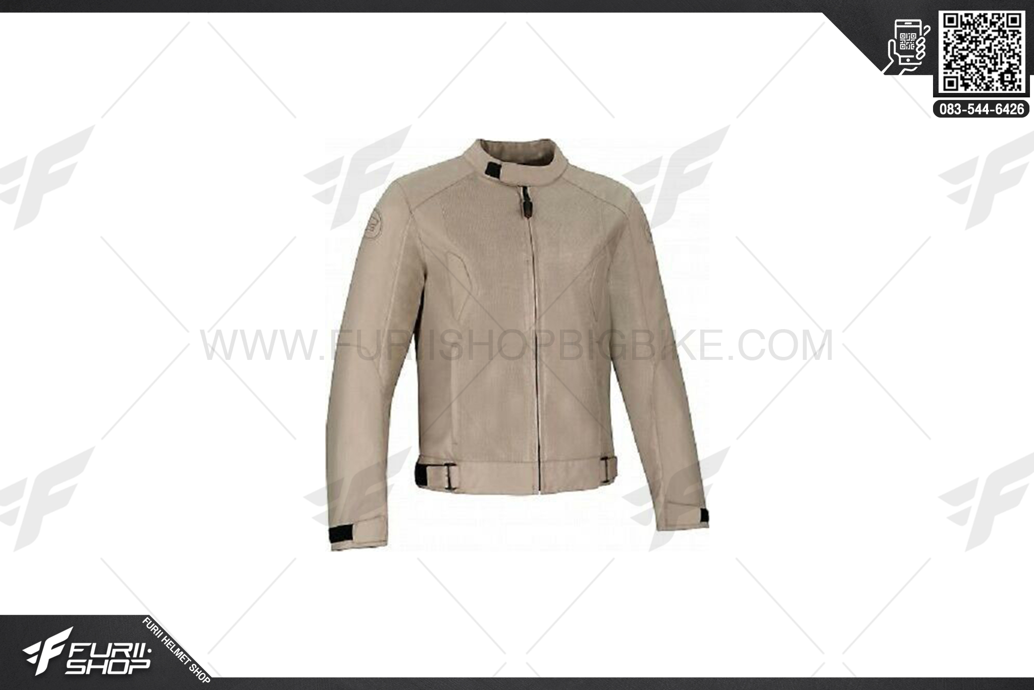เสื้อแจ็คเก็ต Bering Riko Beige
