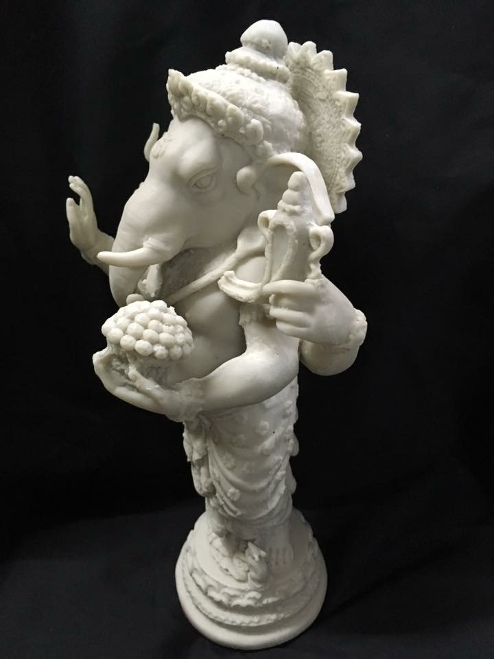 พระพิฆเนศ ปางเจริญโภคทรัพย์ งานแบบอินเดีย