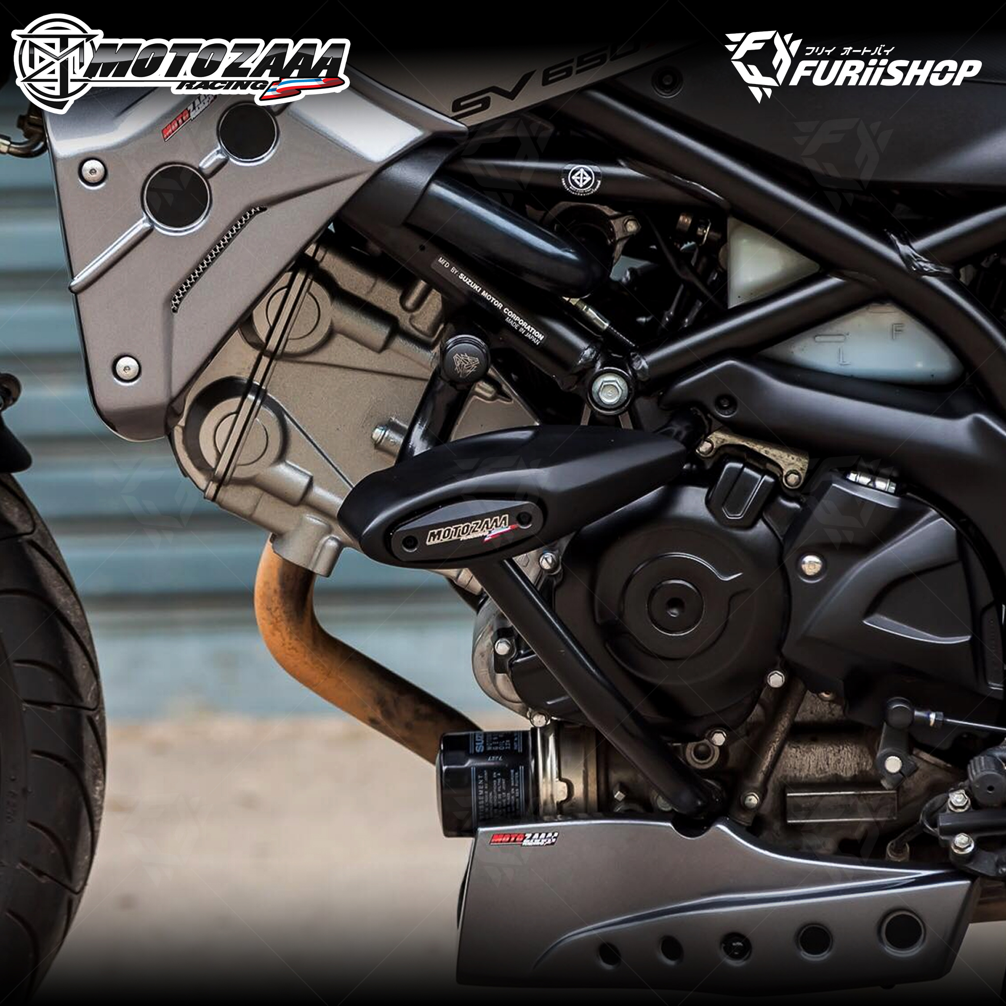 แคชบาร์ MOTOZAAA FOR SUZUKI SV650X