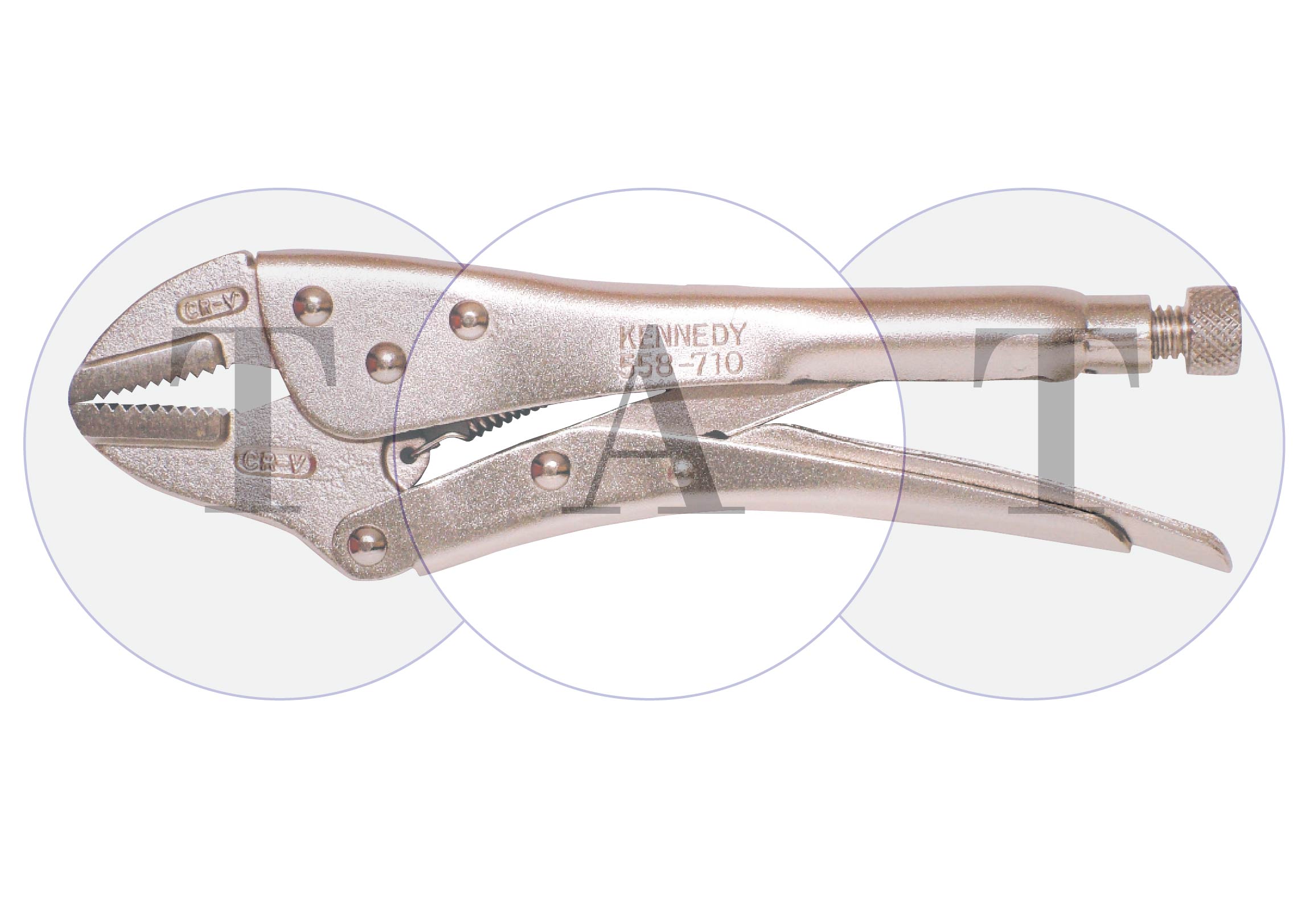 คีมล็อกปากตรง STRAIGHT JAW GRIP WRENCH KENNEDY