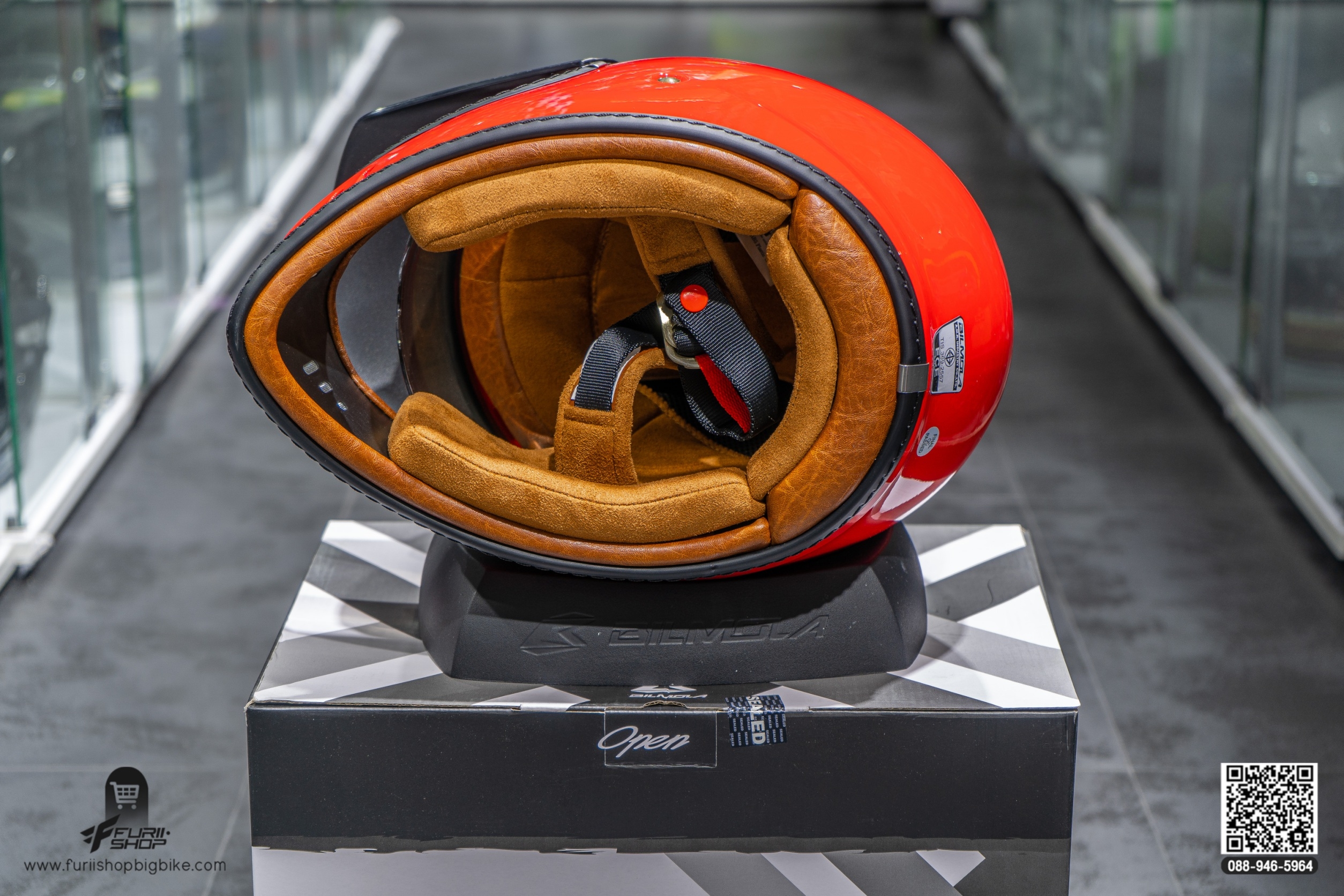 หมวกกันน็อค Bilmola RX100 Plain Red