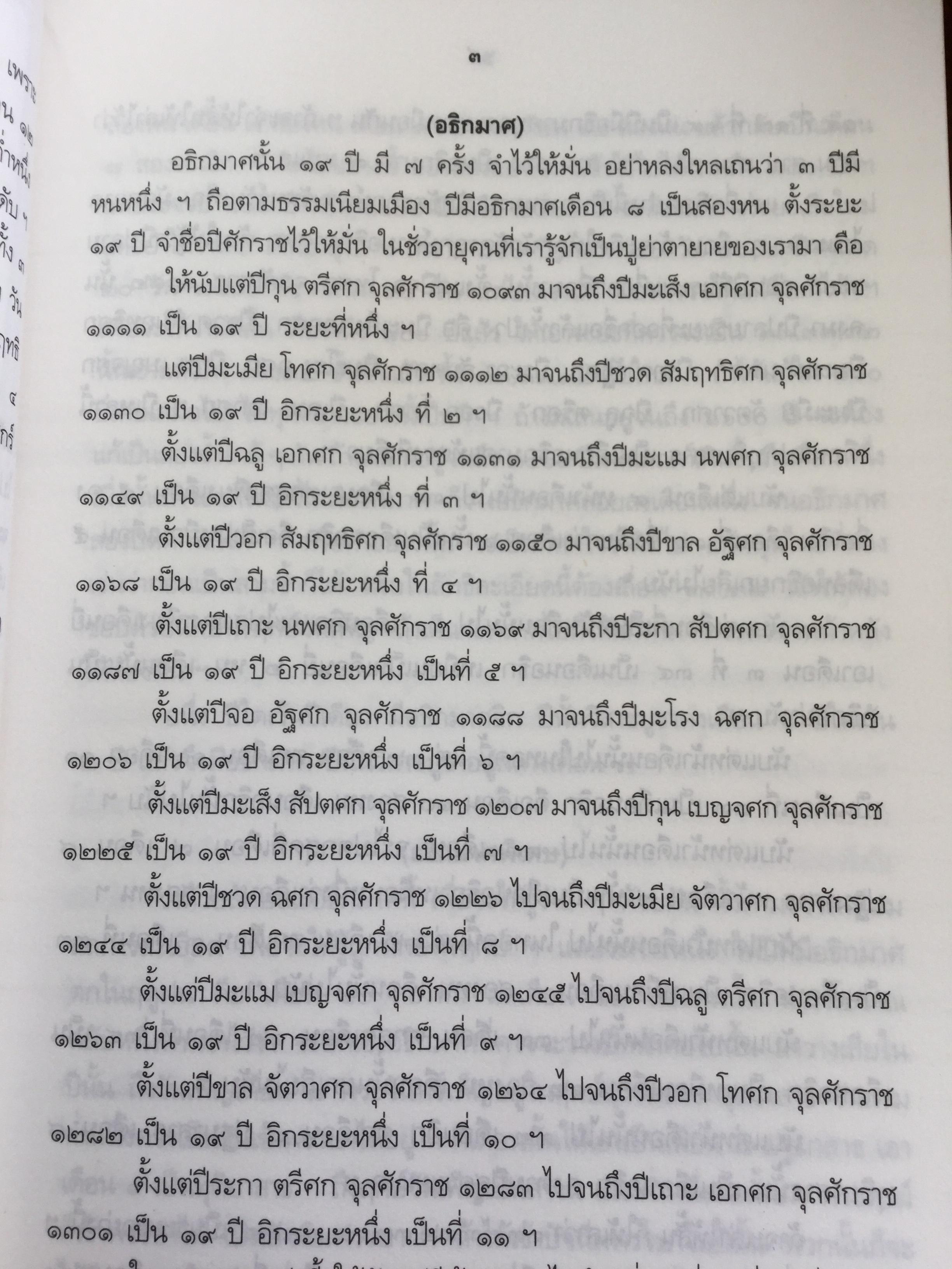 ความรูเรื่อง ปักคณานา ตำราการคำนวณปฎิทินทางจันทรคติ ใน พระบาทสมเด็จพระจอมเกล้าเจ้าอยู่หัว ฯลฯ 0 กก.