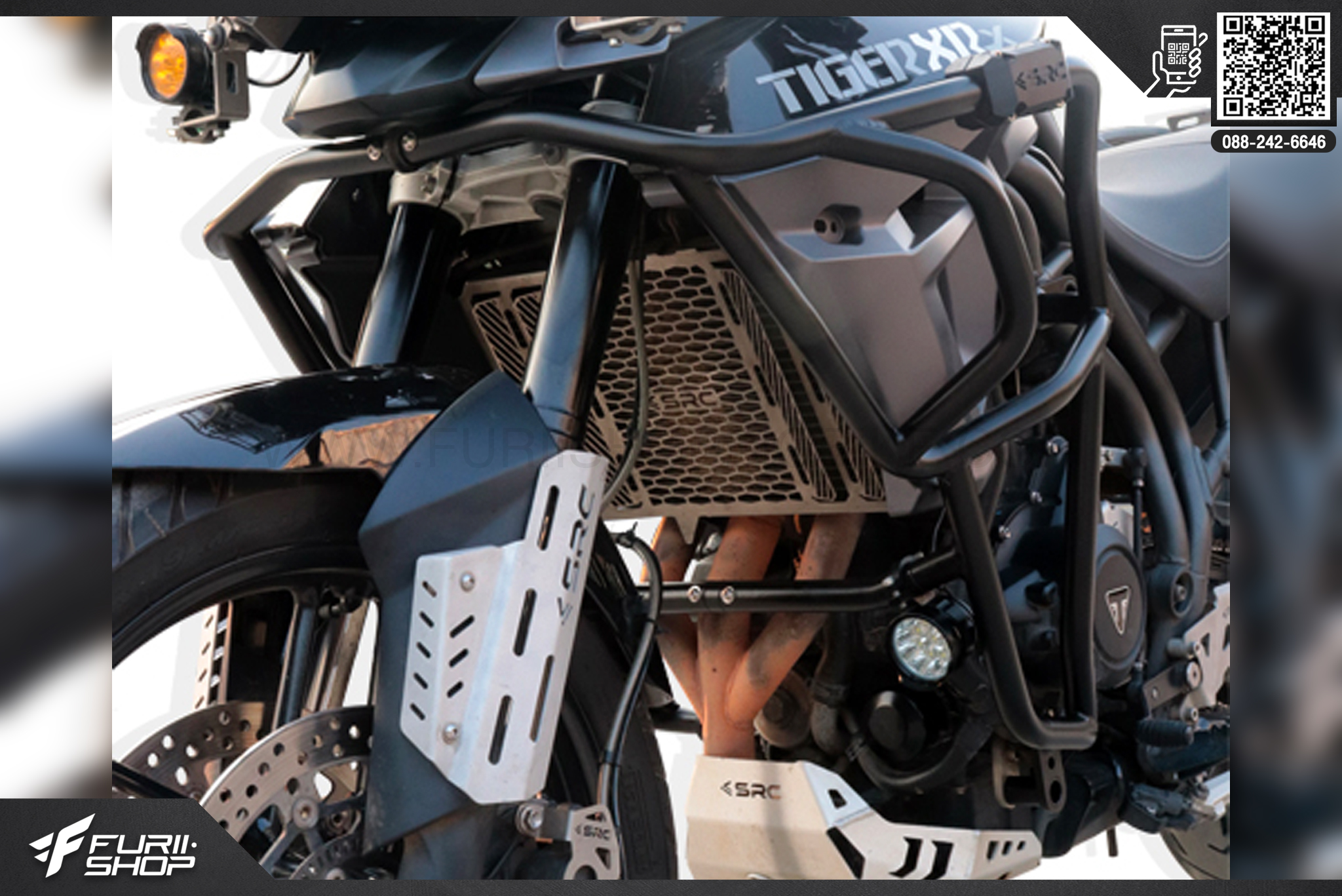 แคชบาร์ SRC Triumph Tiger 800