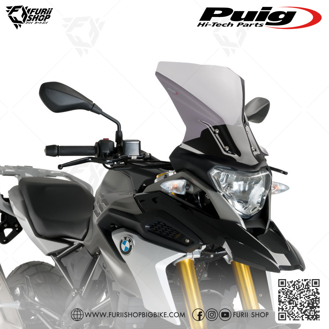 ชิลด์หน้า Puig Touring Screen : for BMW G310GS 2018-2021