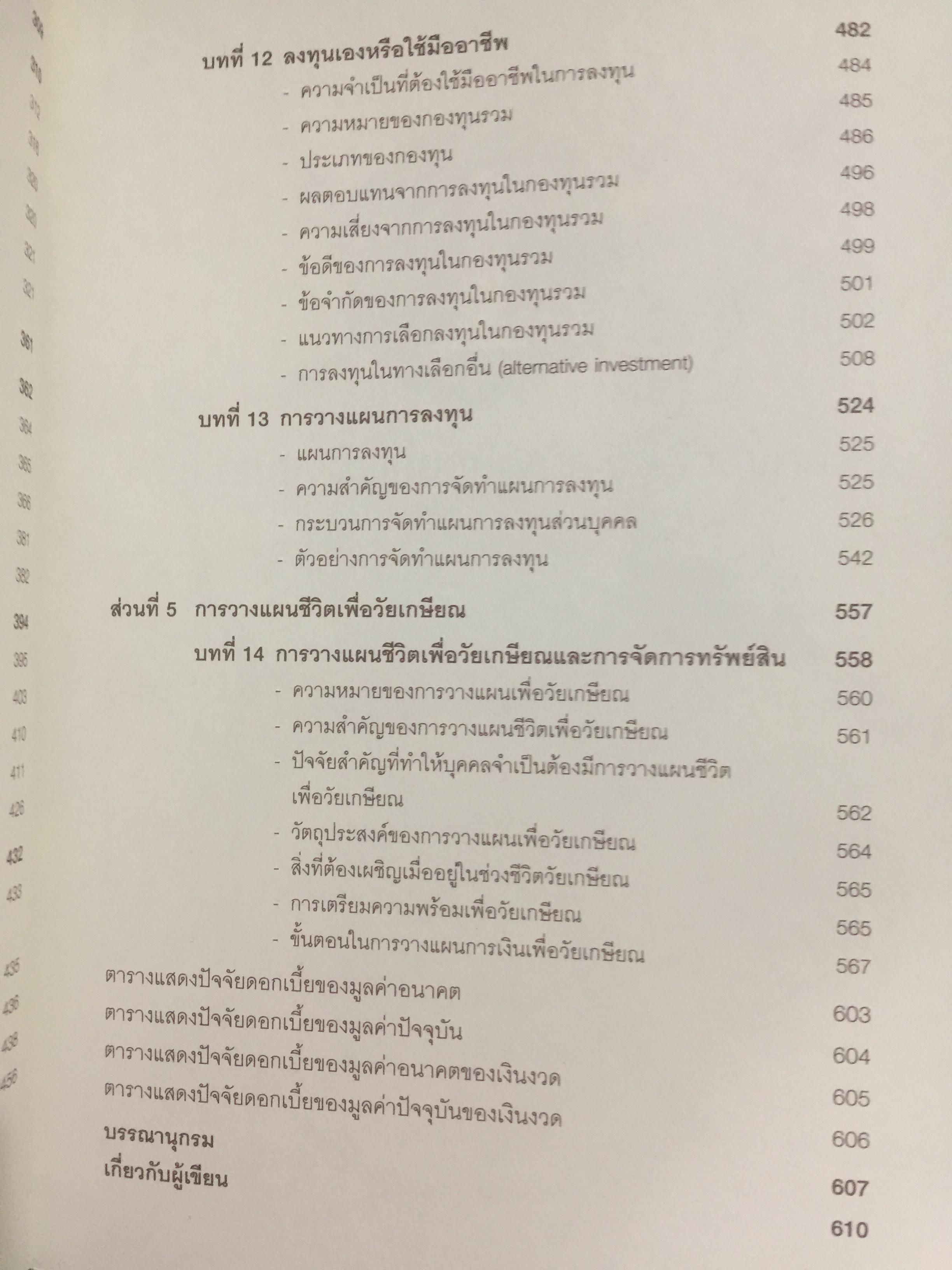 การบริหาร การเงินส่วนบุคคล. ผู้เขียน รัชนีกร วงศ์จันทร์. จัดพิมพ์โดย ตลาดหลักทรัพย์แห่งประเทศไทย 4 กก.