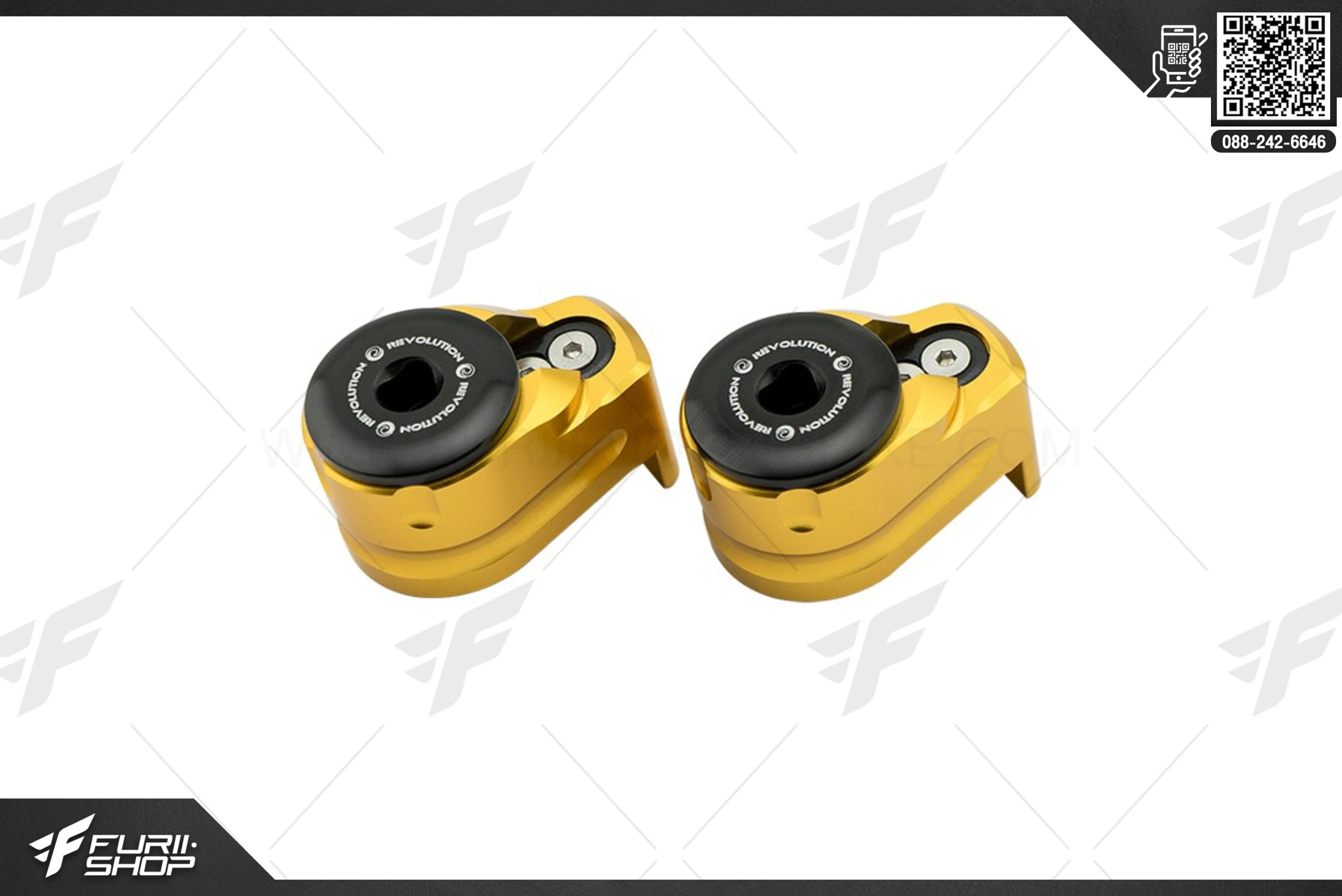 ฝาครอบน็อตโช้คหลัง Revolution For Honda Forza350 2020