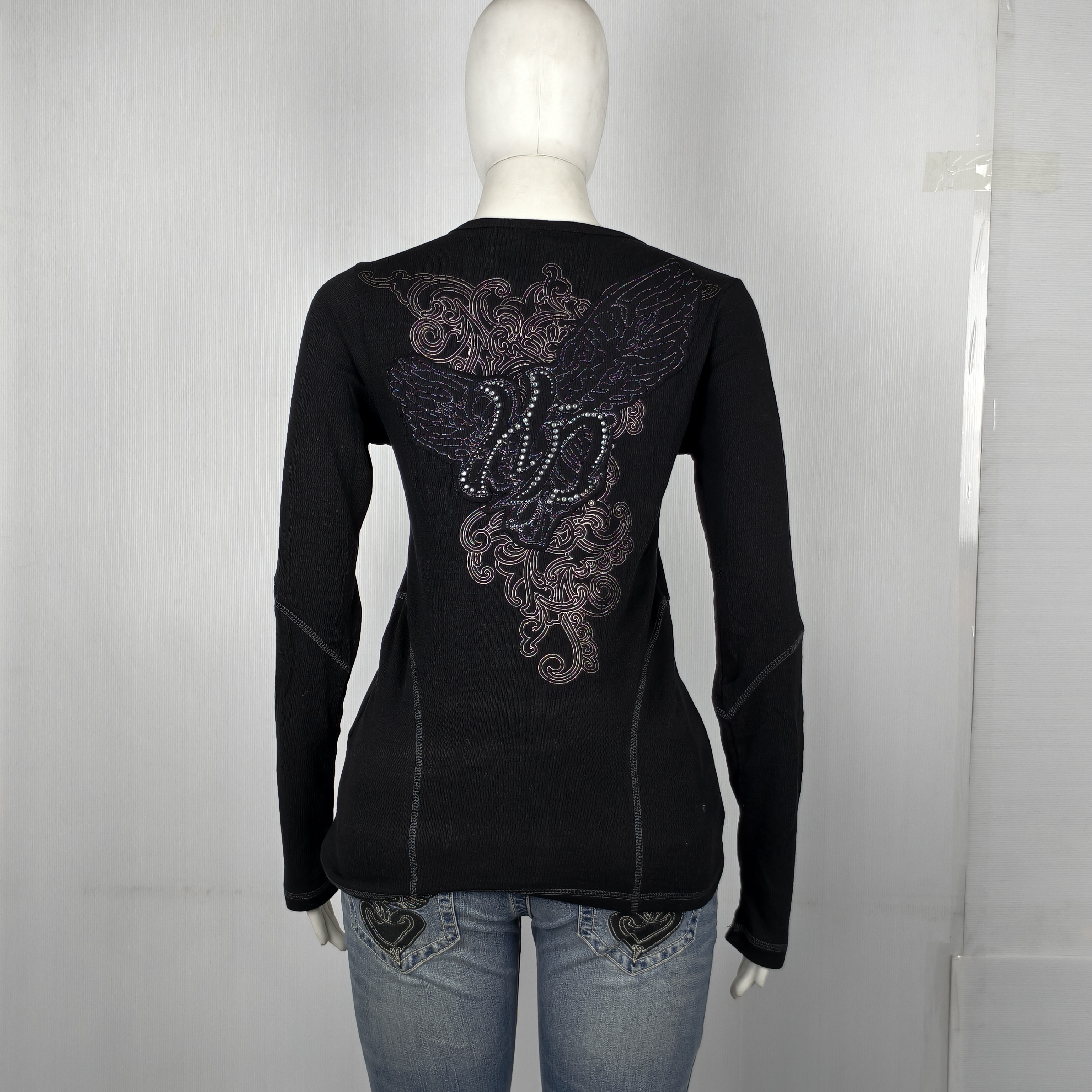 เสื้อยืดแขนยาว H-D ผู้หญิง L,XL