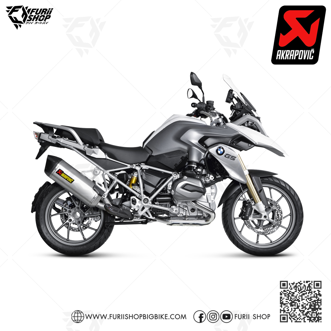 ท่อมอเตอร์ไซค์ AKRAPOVIC SLIP-ON LINE TITANIUM FOR BMW R1250GS ท่อแต่ง ท่อสูตร ท่อบิ๊กไบค์ ท่อBigbike ท่อไอเสีย