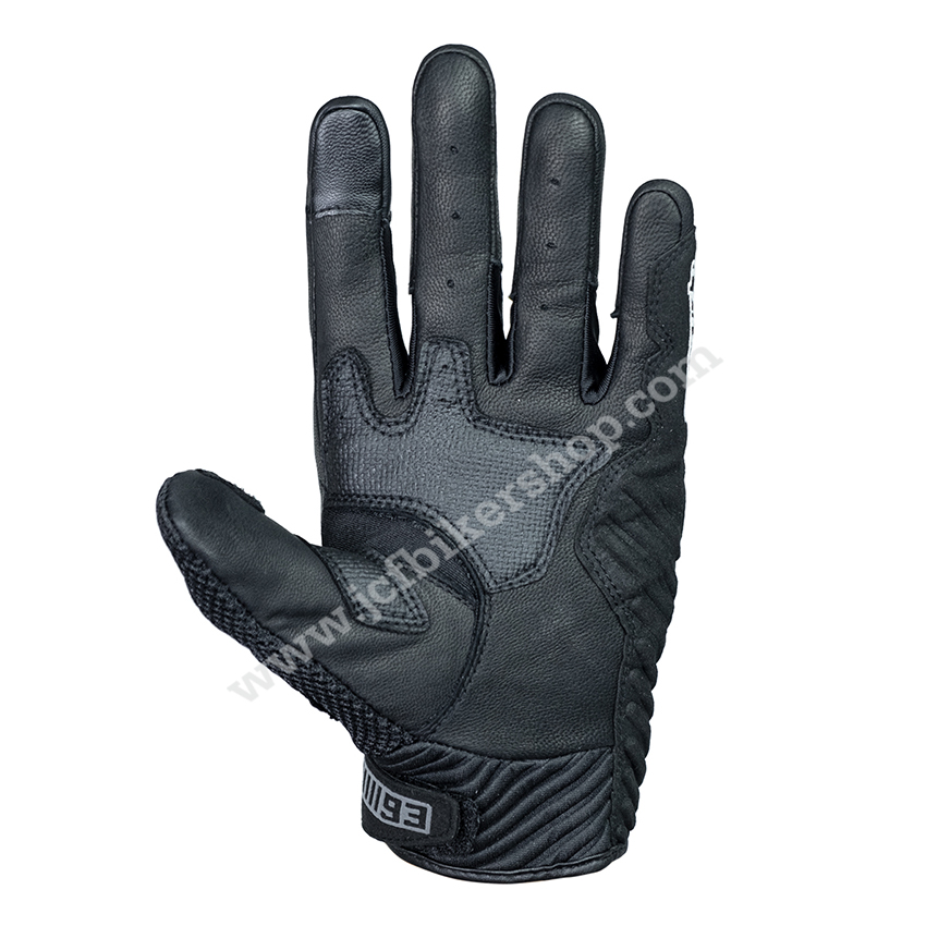 ถุงมือมอไซค์ ถุงมือมอเตอร์ไซค์ ถุงมือขับมอเตอร์ไซค์ ข้อสั้น ถุงมือ ap. SMX-1 Air หนังนิ่ม