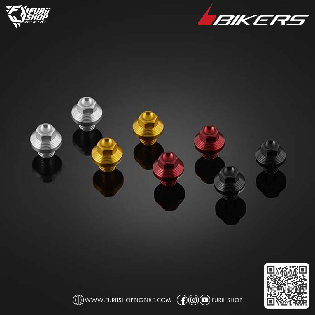 โบลท์ปิดรูหูกระจก (2 ตัว) Bikers Bolts For Mirror Hole (2 Pieces) (L0022) : for Lambretta G350