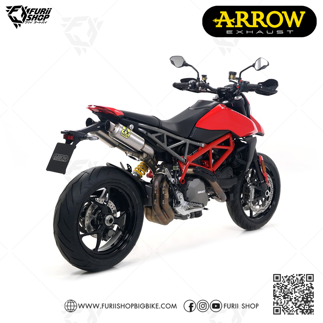 ท่อมอเตอร์ไซค์ Arrow Slip on GP2 : for Ducati Hypermotard 950 2019-2022