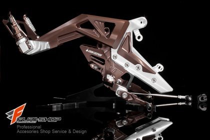 ชุดเกียร์โยง BIKERS สีน้ำตาล FOR KAWASAKI ER6N