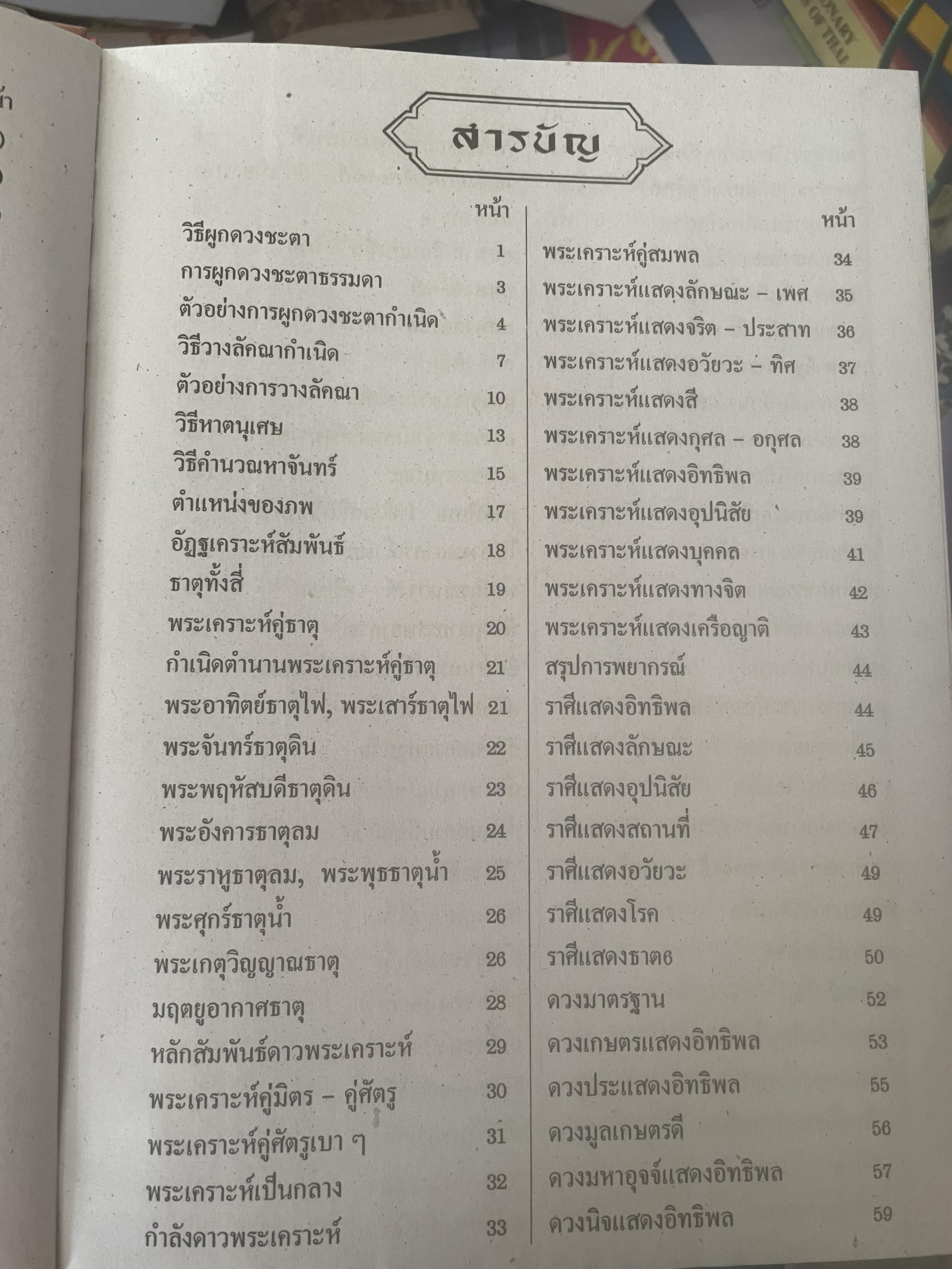 หัวใจโหราศาสตร์ เรียบเรียงโดย สำนักพิมพ์ ส.ธรรมภักดี 7,590 กรัม