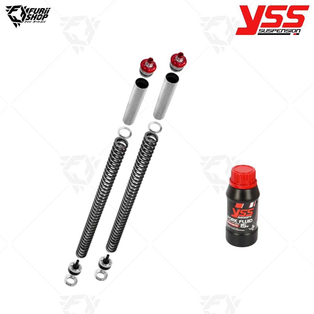 ชุดอัพเกรดโช๊คหน้า YSS FORK UPGRADE KIT (Y-FCM29-KIT-02-008-2) : for KAWASAKI KR 150/150 RR '89-'04