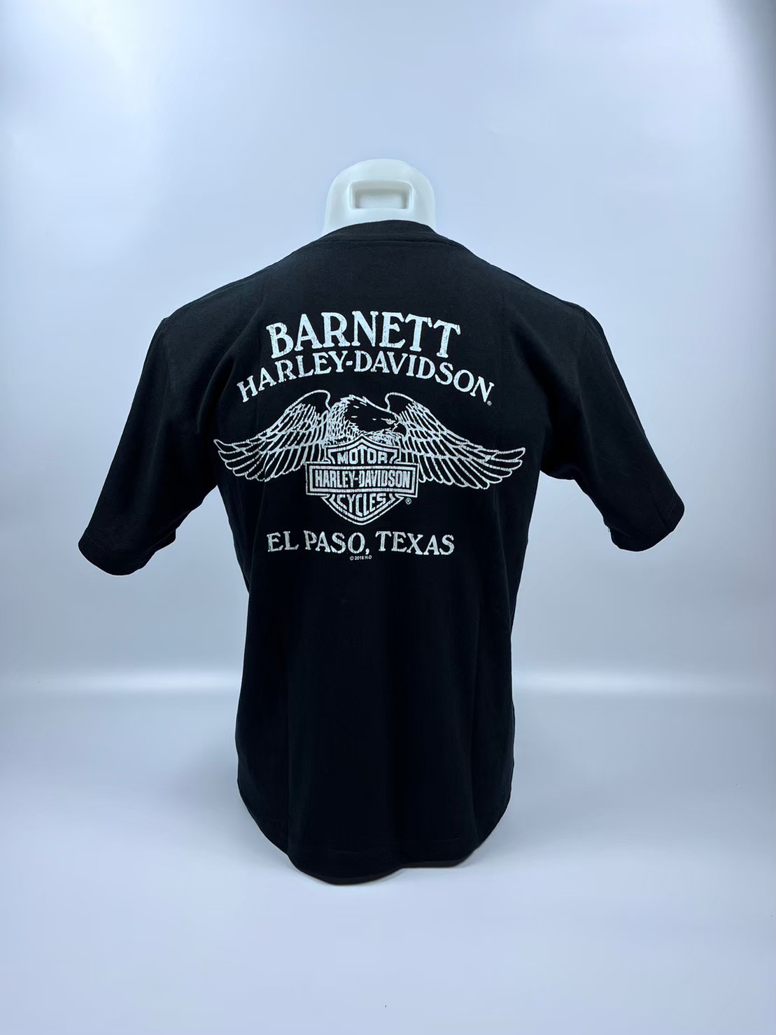 เสื้อยืดแขนสั้น H-D ลายกระโหลก #04 สีดำ S,M,L,XL,XXL