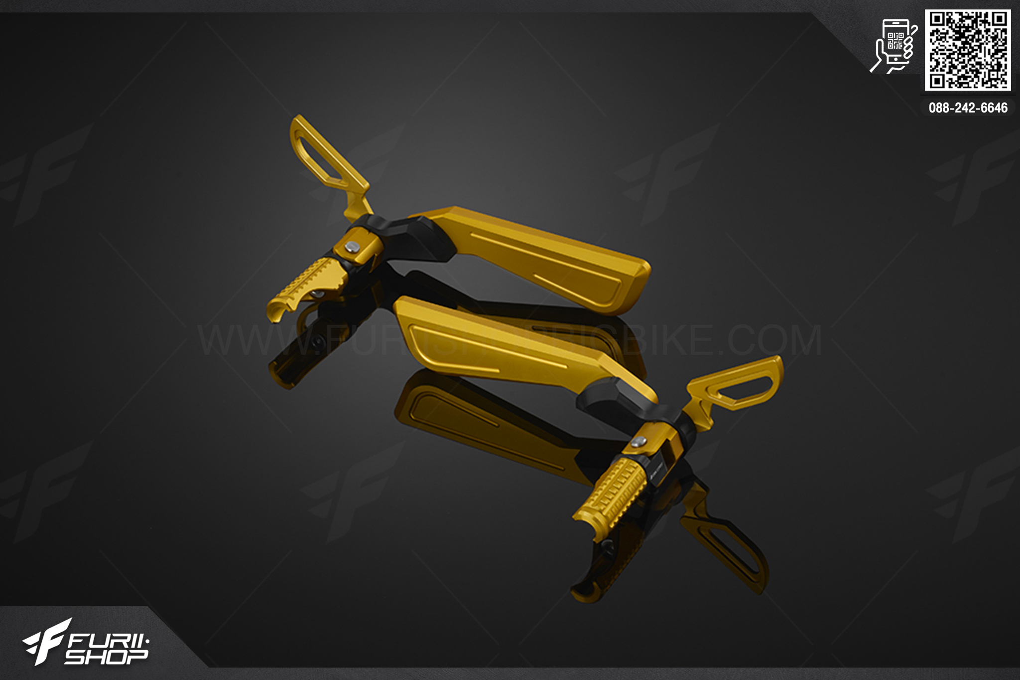 ชุดพักเท้าหลัง Bikers Honda MSX125