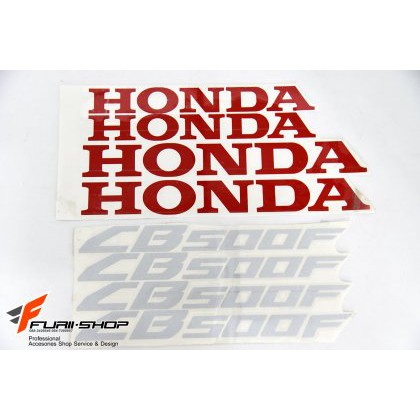 สติ๊กเกอร์ขอบล้อใน สีแดง เทา FOR HONDA CB500F