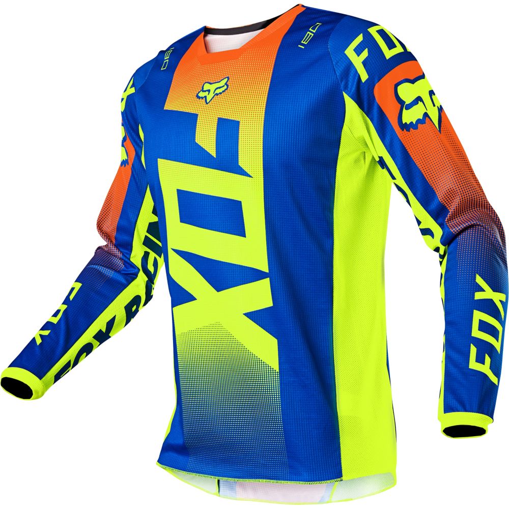 ชุดวิบาก ชุดขี่มอเตอร์ไซค์วิบาก Motocross 2021 น้ำเงินเขียว