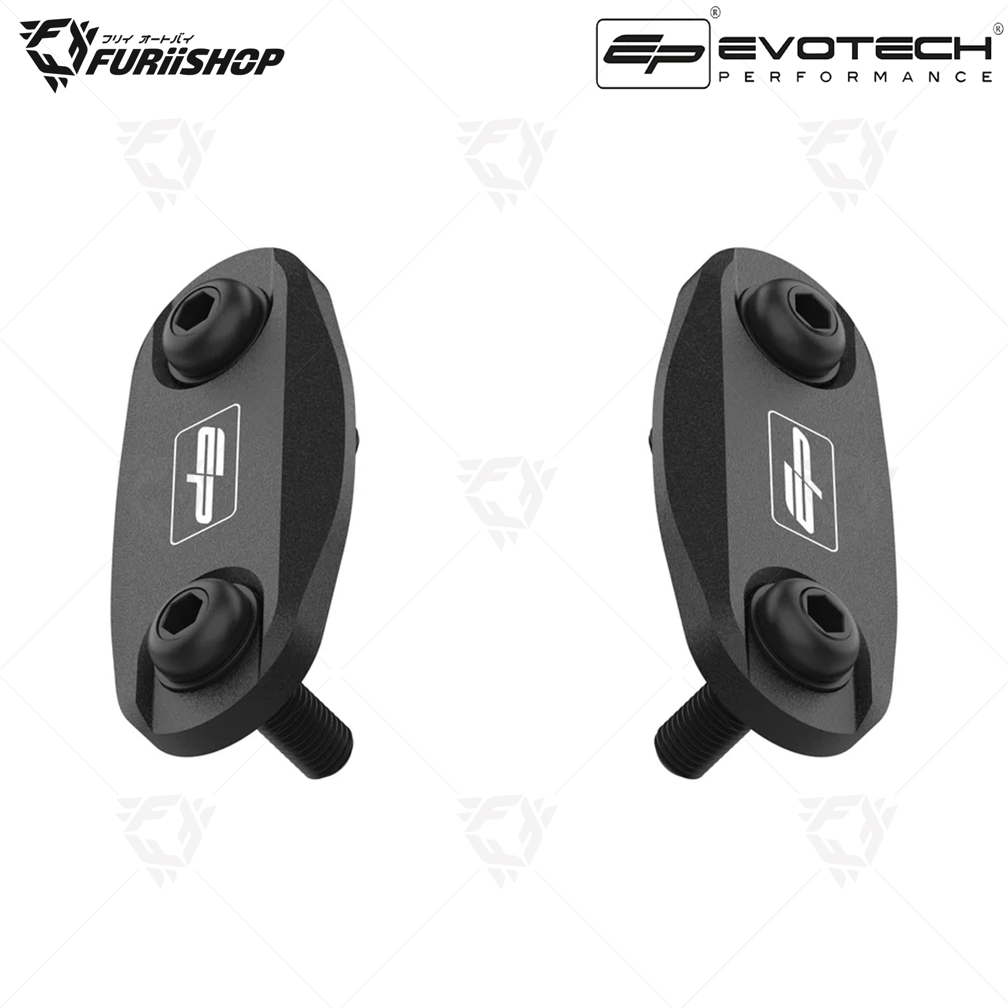 อุดกระจก EVOTECH For : CBR600RR 2024+