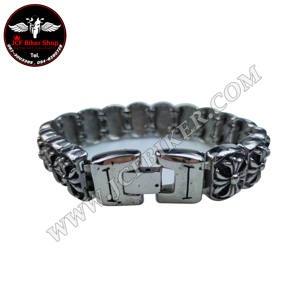 สร้อยข้อมือ Chrome Beards H-D