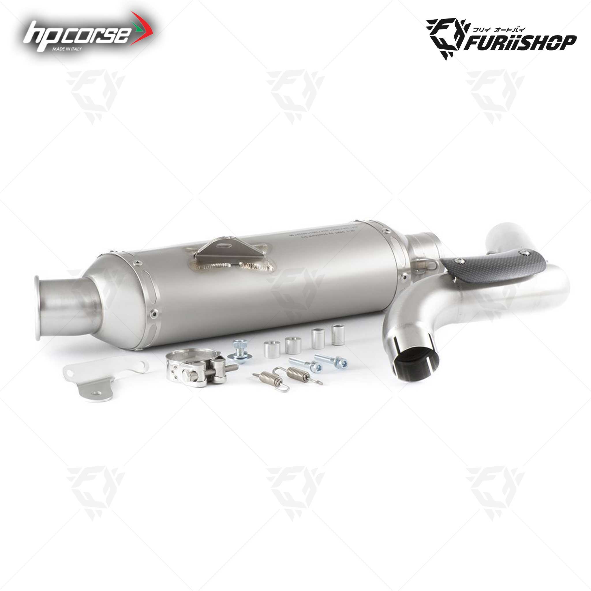 ท่อแต่ง HP Corse - Slip On SP-1 Short Titanium