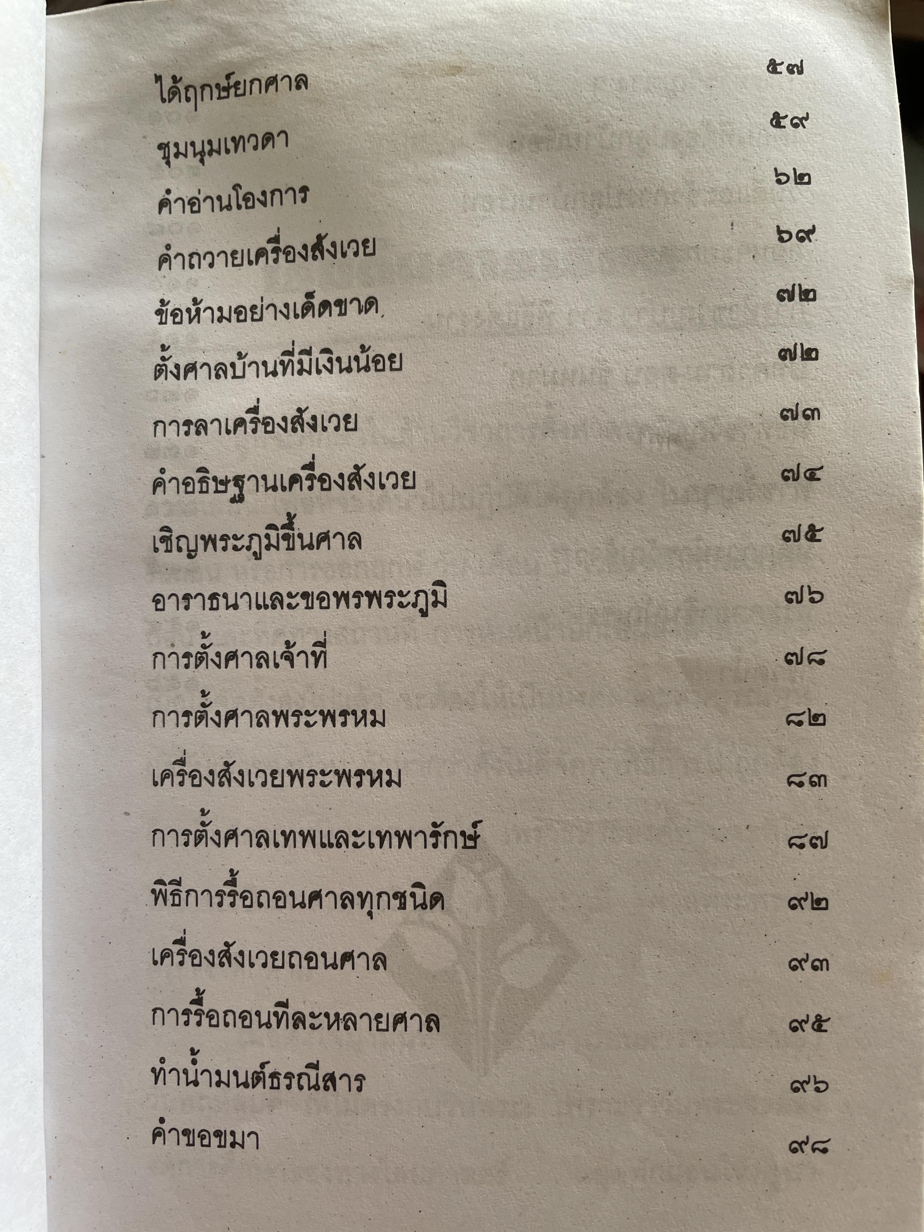 พิธีการตั้งศาลพระภูมิและศาลทุกชนิด ฉบับมาตรฐานและสมบูรณ์ โดย อาจารย์ ว. จีนประดิษฐ์ 600 กรัม