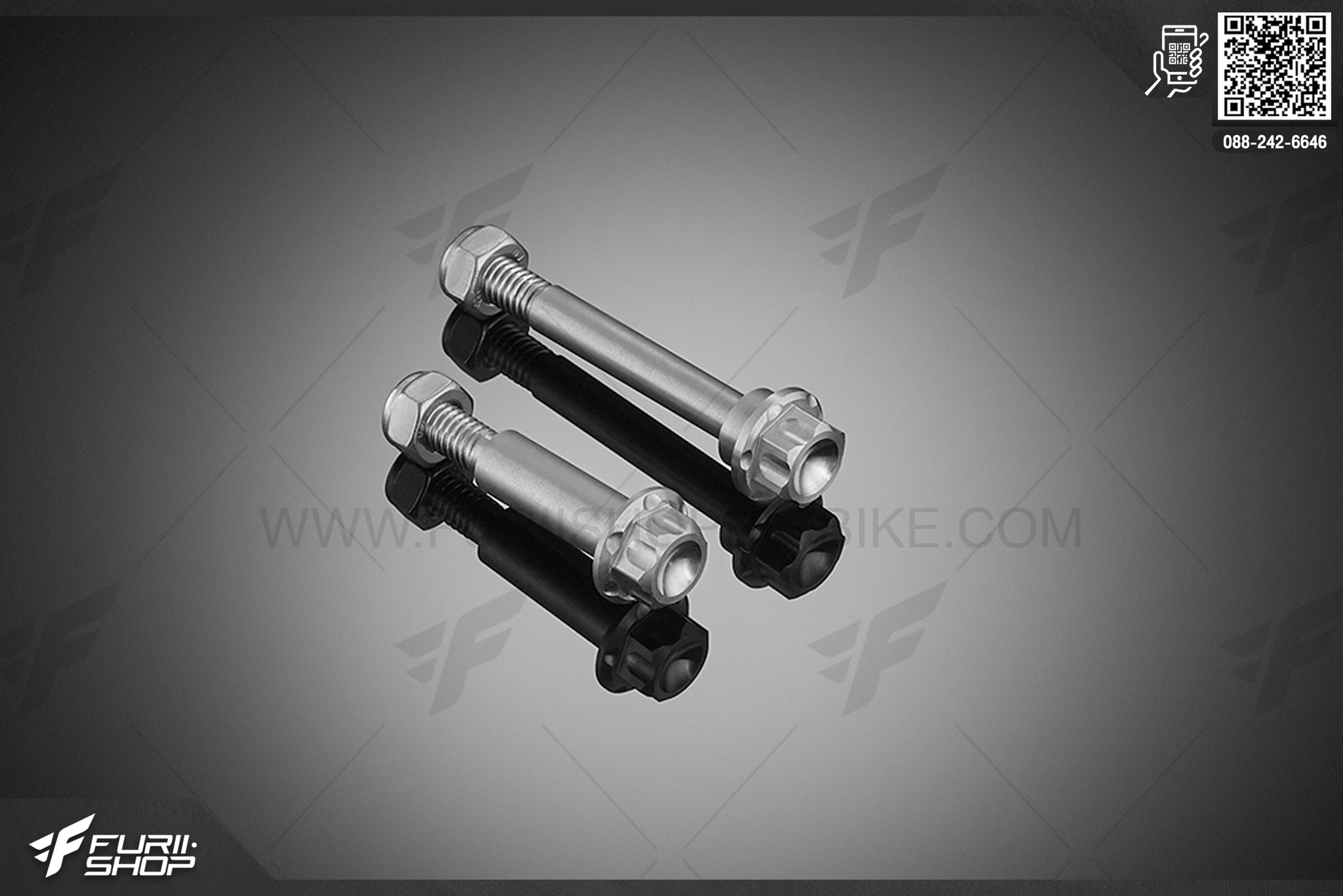 น็อตสแตนเลสยึดมือเบรค-มือครัตช์ (Stainless Bolt For Brake & Clutch Lever (2 Pieces)) Kawasaki Z900 ABS (2017-2019)
