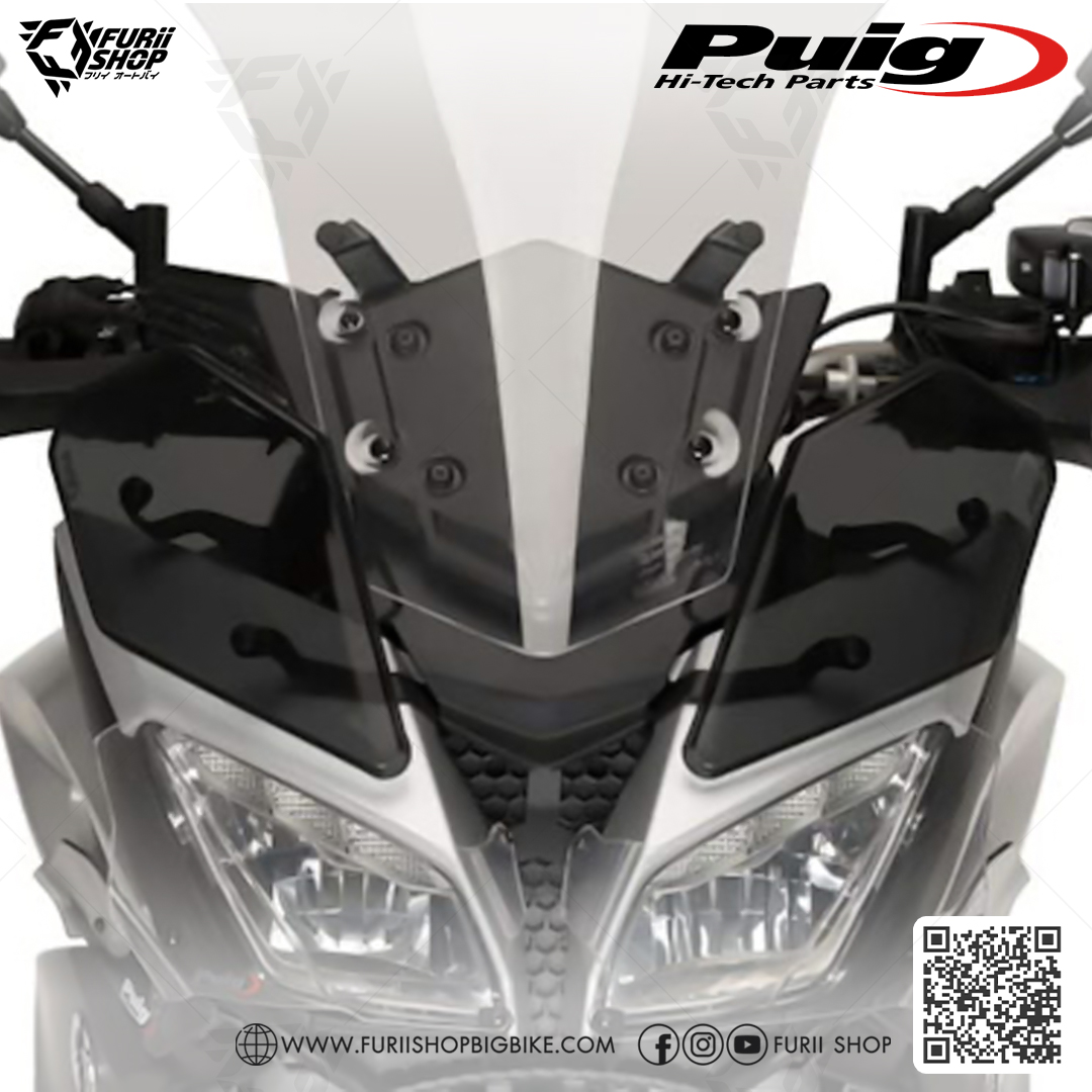 ปีกข้างชิลด์ Puig Wing Screen : for FJ09/MT09 tracer