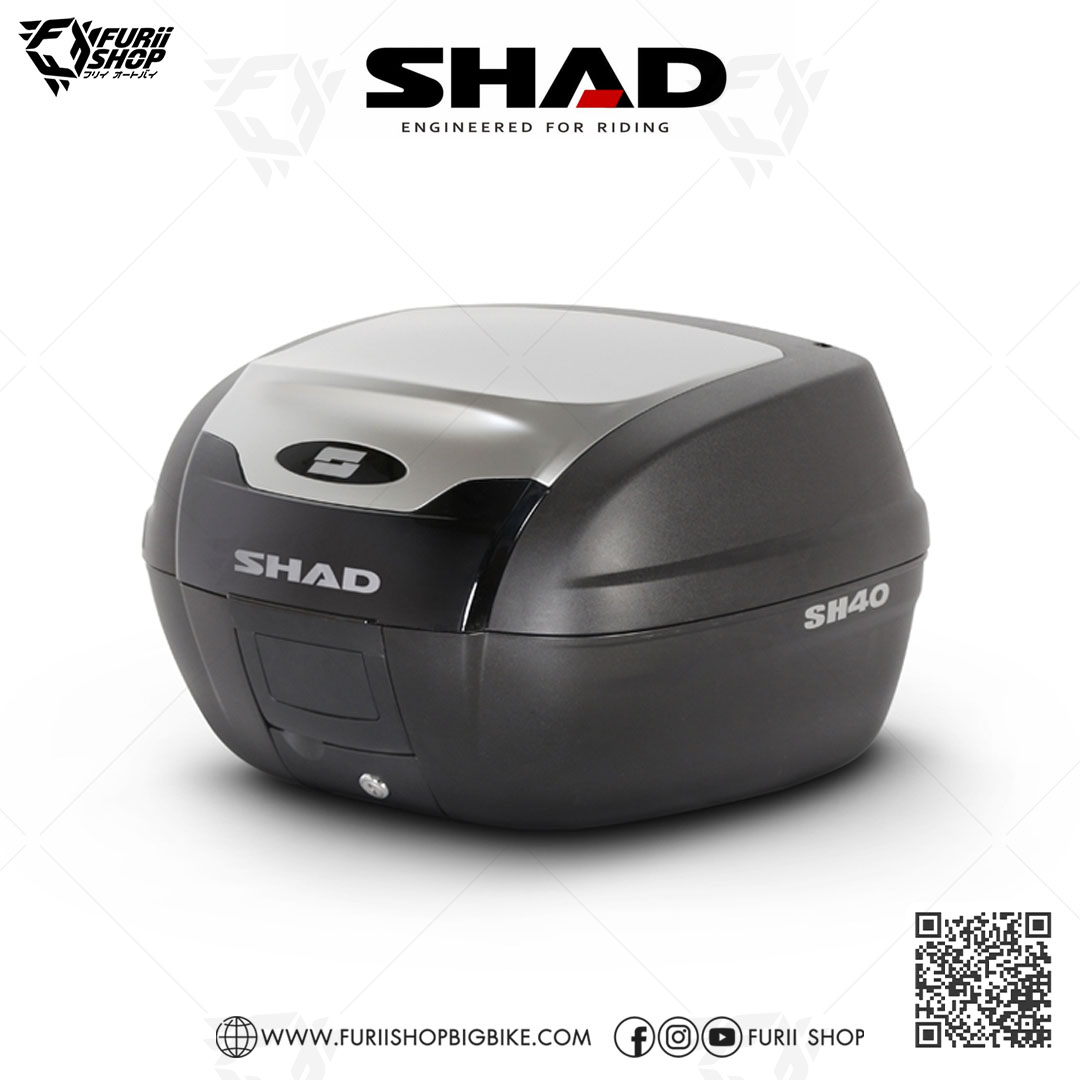 กล่องหลัง SHAD SH40 Aluminium ขนาด 40 ลิตร