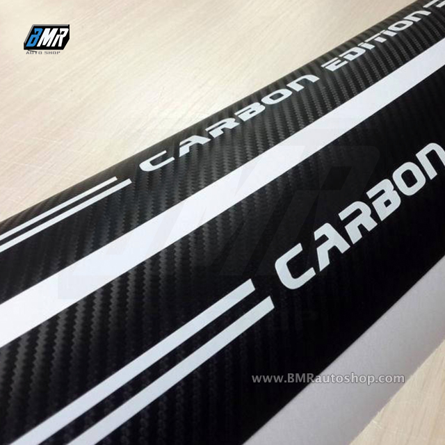 สติ๊กเกอร์ Carbon Edition ลายคาร์บอนสีดำ