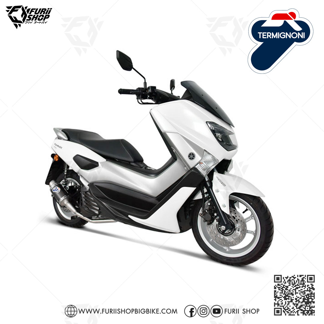 ท่อมอเตอร์ไซค์ Termignoni Slip on Black : for Yamaha NMAX 155