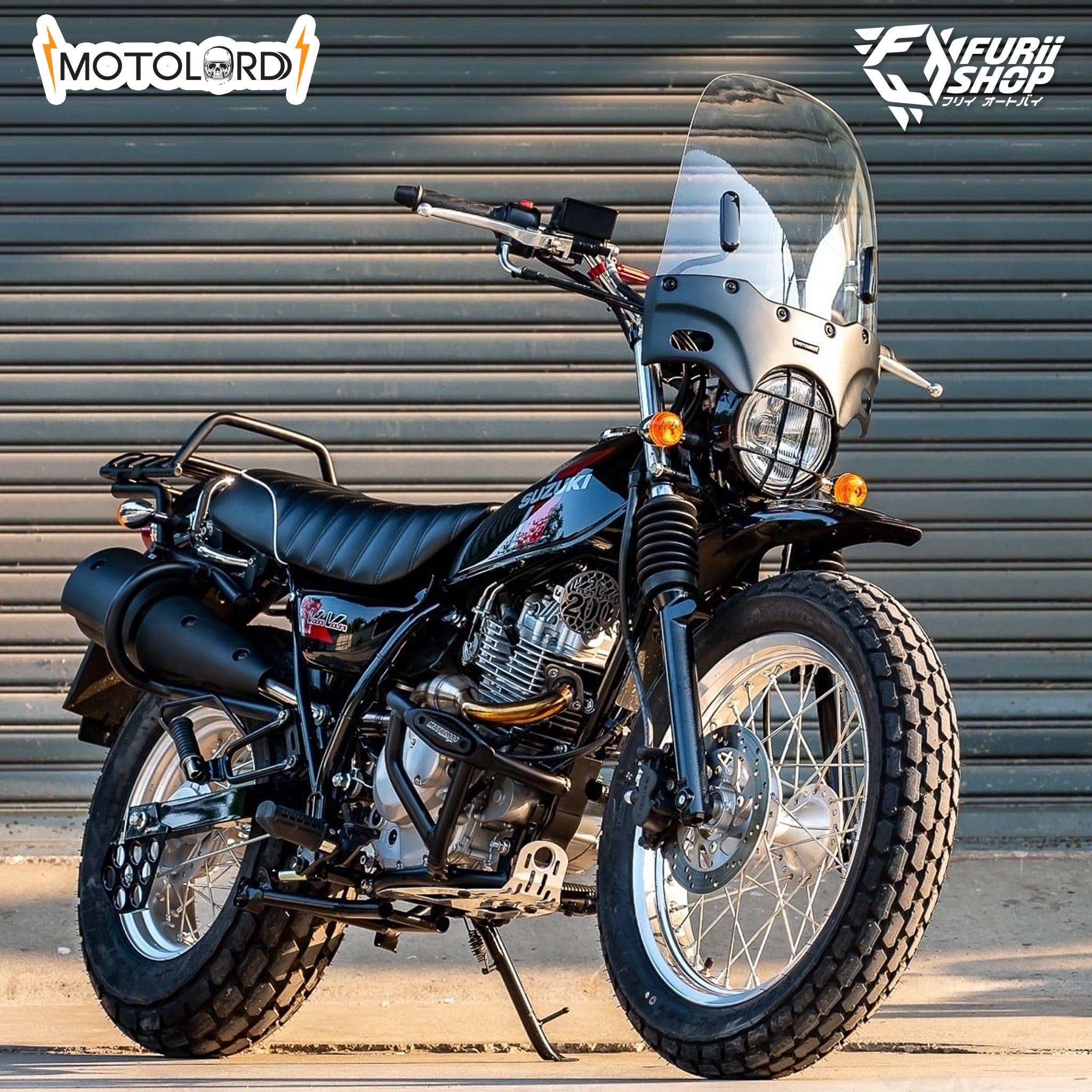 ชิวหน้า V.1 MotoLordd MOTOZAAA : For Suzuki VanVan200 By Furii Shop