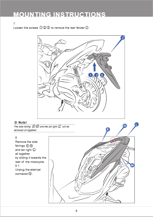 โช๊คหลังแต่ง Ohlins HO811 For Honda Click 150i ปี 2018-2021