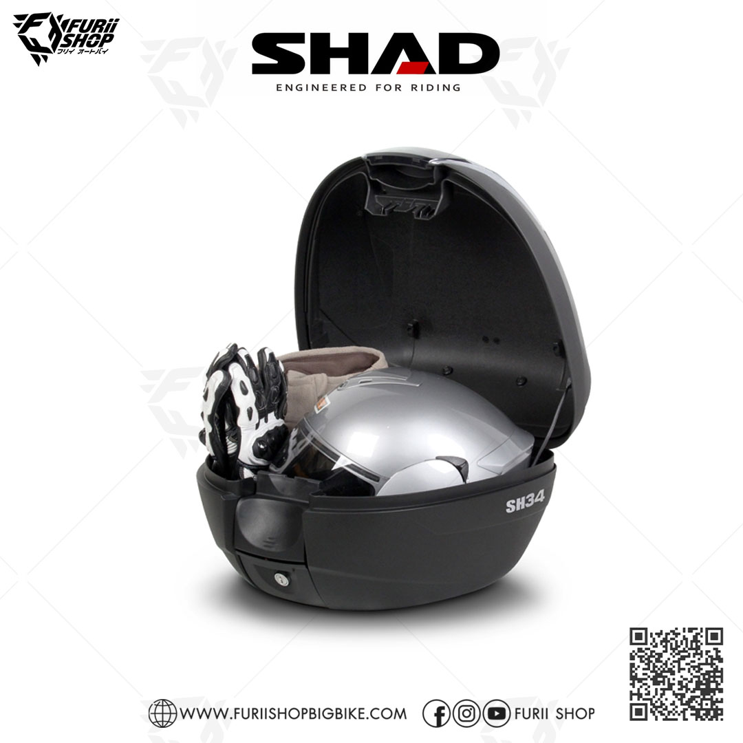 กล่องหลัง SHAD SH34 Carbon ขนาด 34 ลิตร