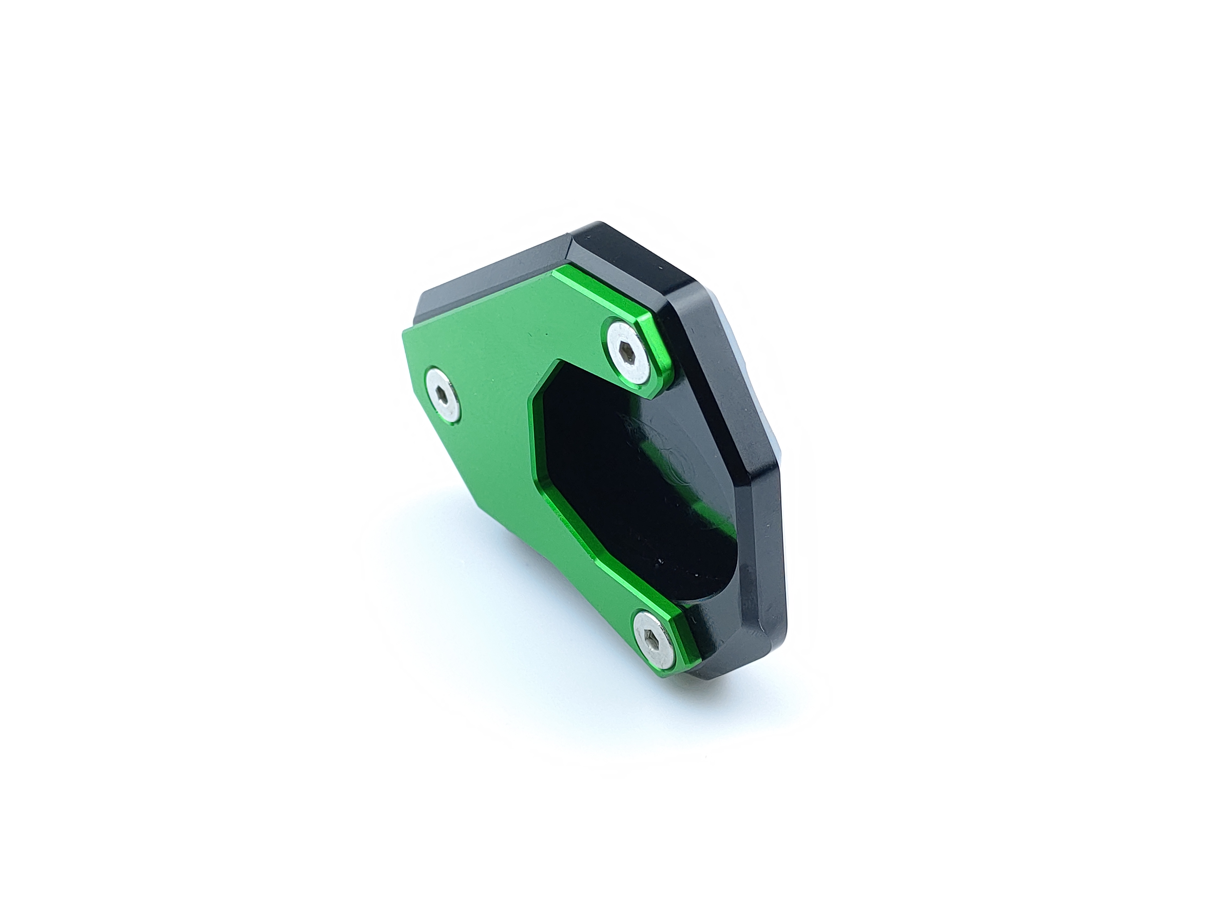 ตีนเป็ด แผ่นรองขาตั้ง Ninja400,Z400 2018-2021 งานCNCอลูมิเนียมคุณภาพสูงแข็งแรงทนทาน