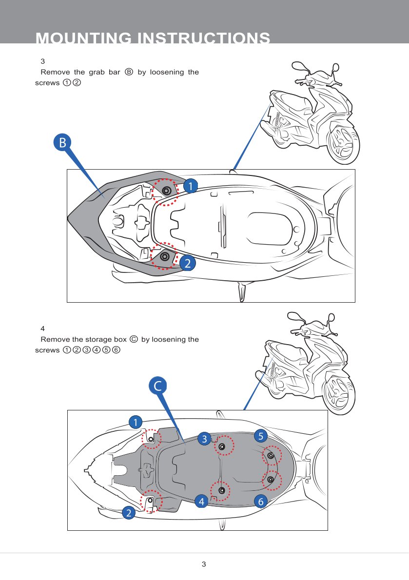 โช๊คหลังแต่ง Ohlins HO743 For Honda Air Blade 125/150 ปี 2017-2018