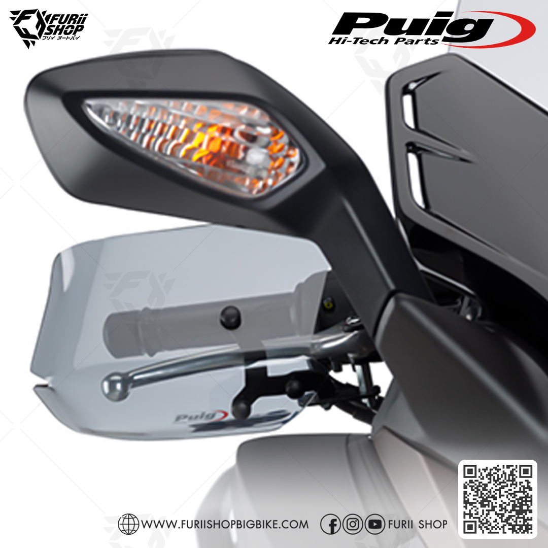 ชุดการ์ดแฮนด์ Puig Hand Guard : for Honda Forza300ABS 2018-2019/ForzaABS 350 2020-2022
