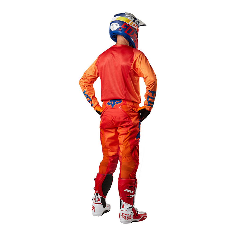 ชุดวิบาก ชุดขี่มอเตอร์ไซค์วิบาก Motocross-180 ส้ม-แดง